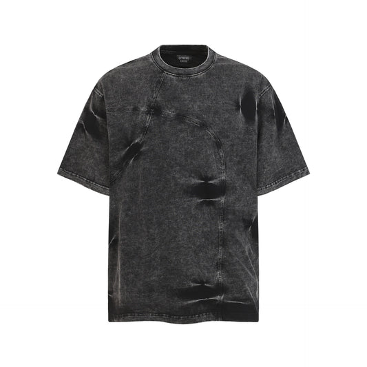 Heavyweight Washed Tie-Dye Short Sleeve T-Shirt WN25749