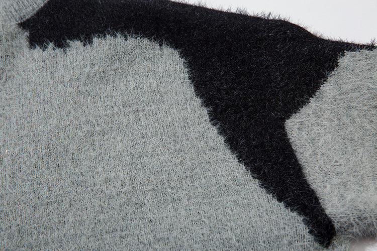 Butterfly Design Oversize Knit Cardigan WN11449