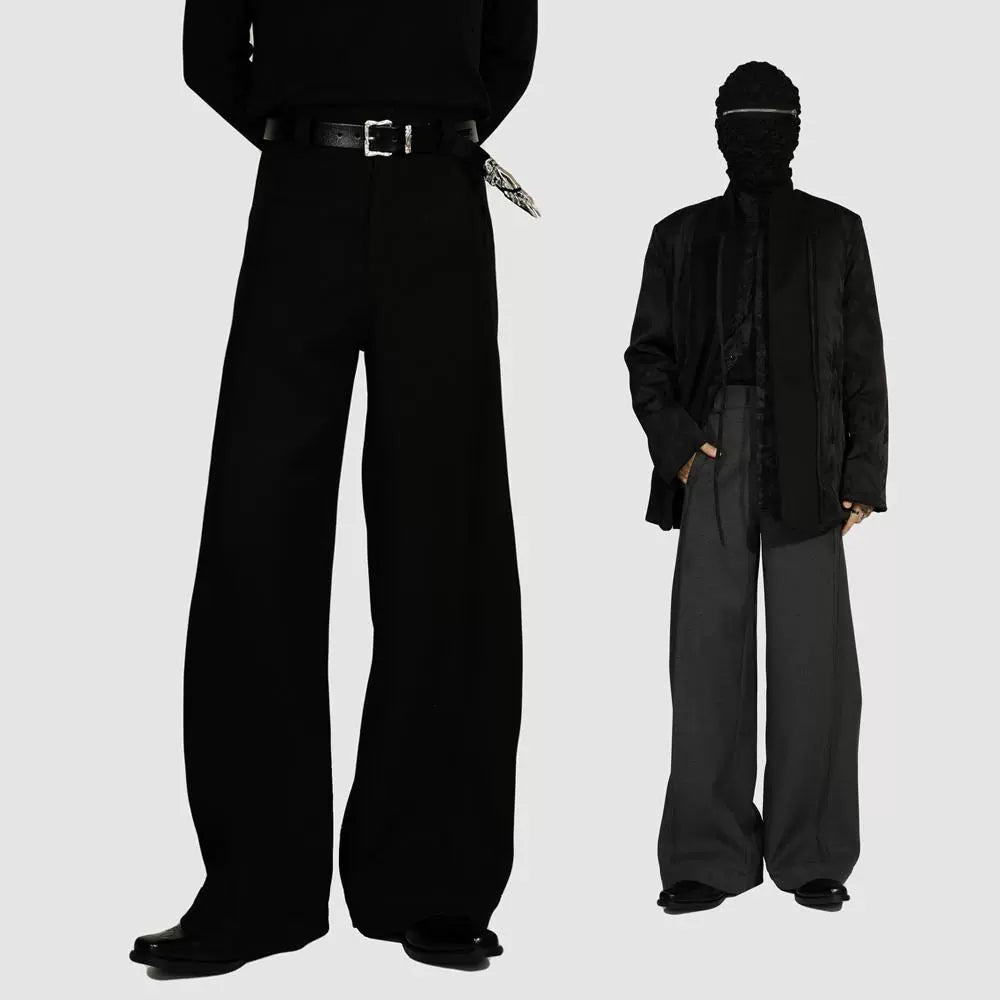 Scimitar Wide Leg Draping Trousers WN20144