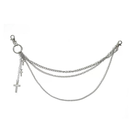 Stainless Steel Double Waist Chain WN23974