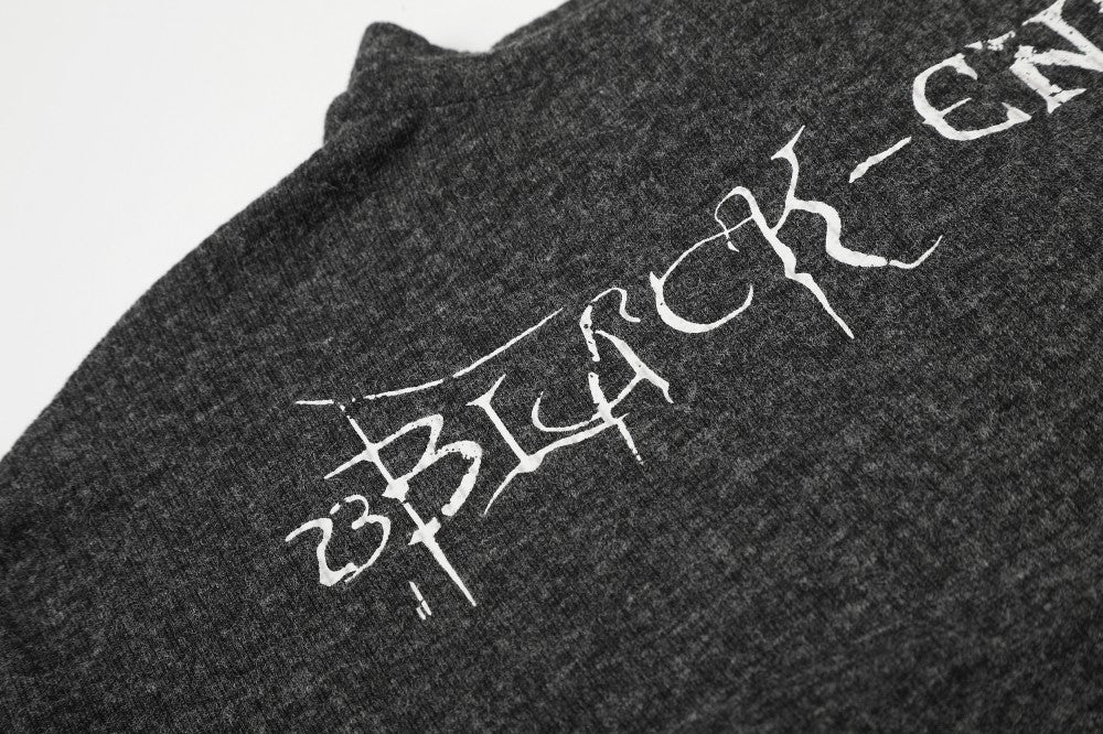 Henley Neck Letter Graphic Long Sleeve T-Shirt WN27965