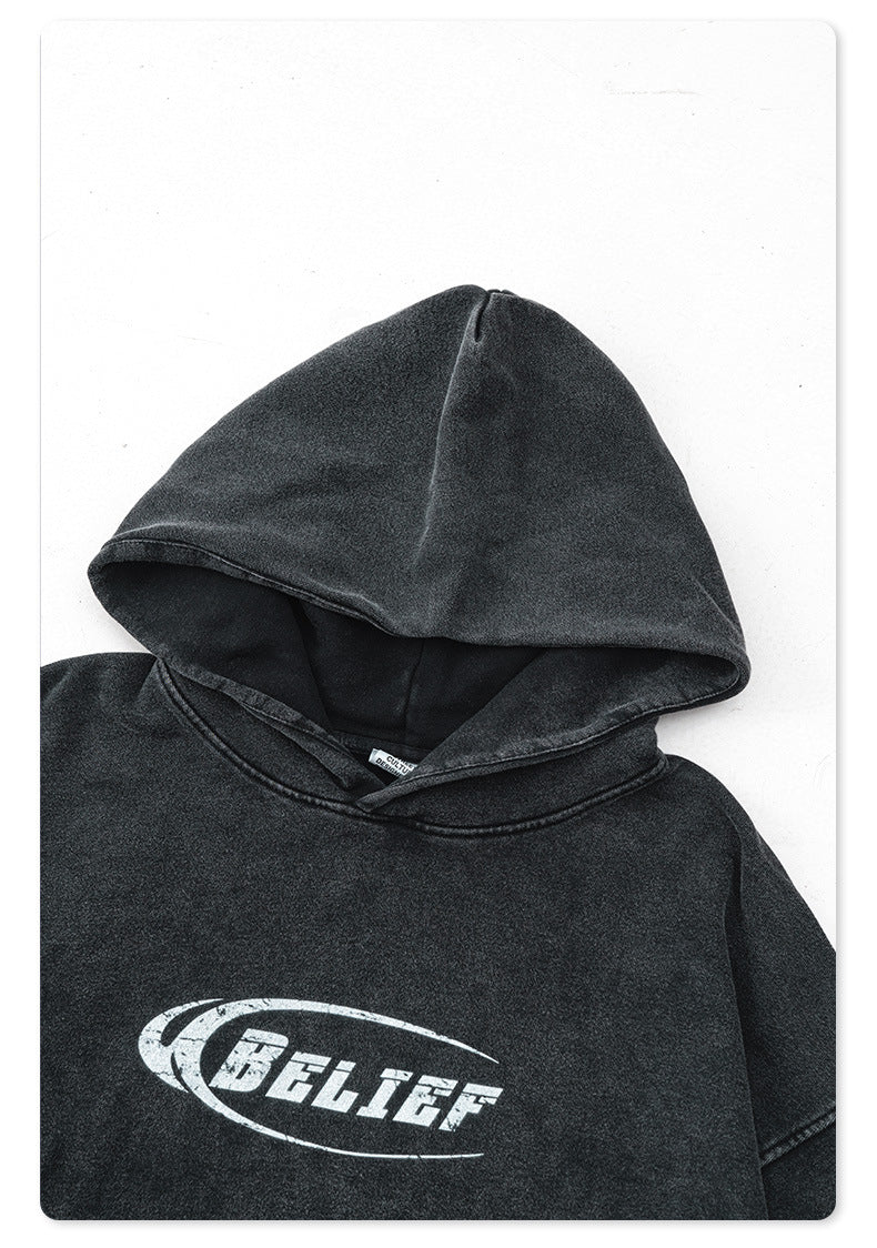 Washed Oversize Hoodie WN7892