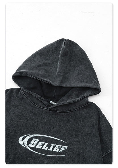 Washed Oversize Hoodie WN7892