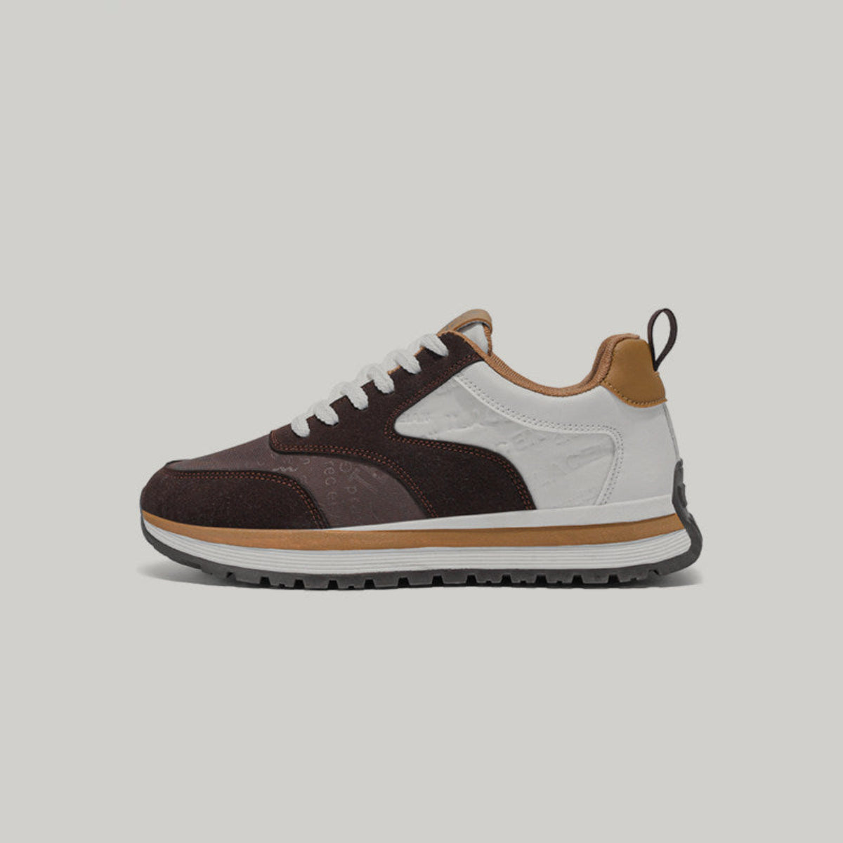 Color Block Platform Lace-Up Sneakers WN23494