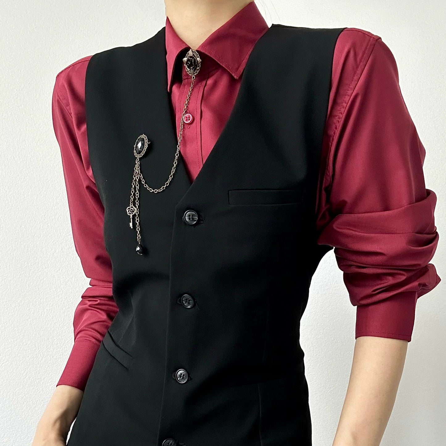 Plain Long Sleeve Shirt WN19636