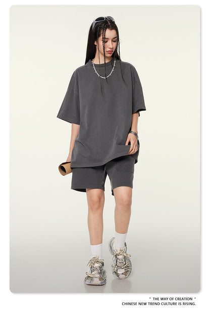Heavyweight Oversize Short Sleeve T-Shirt WN6056
