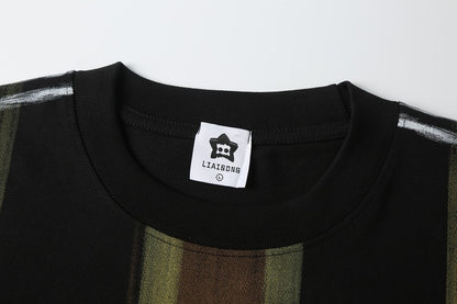 Graffiti Letter Graphic Short Sleeve T-Shirt WN28048