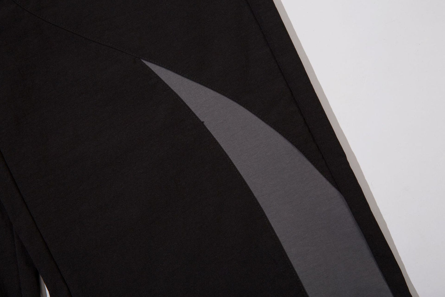 Panel Drawstring Straight Sporty Pants WN25767