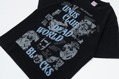 Comic Letter Graphic Short Sleeve T-Shirt WN25845