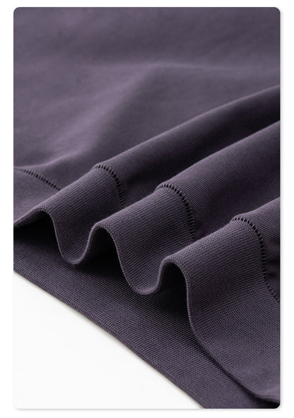 Oversize Heavyweight Basic Round Neck Sweatshirt WN9929