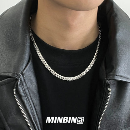 Cuban Chain Titanium Steel Necklace WN19248