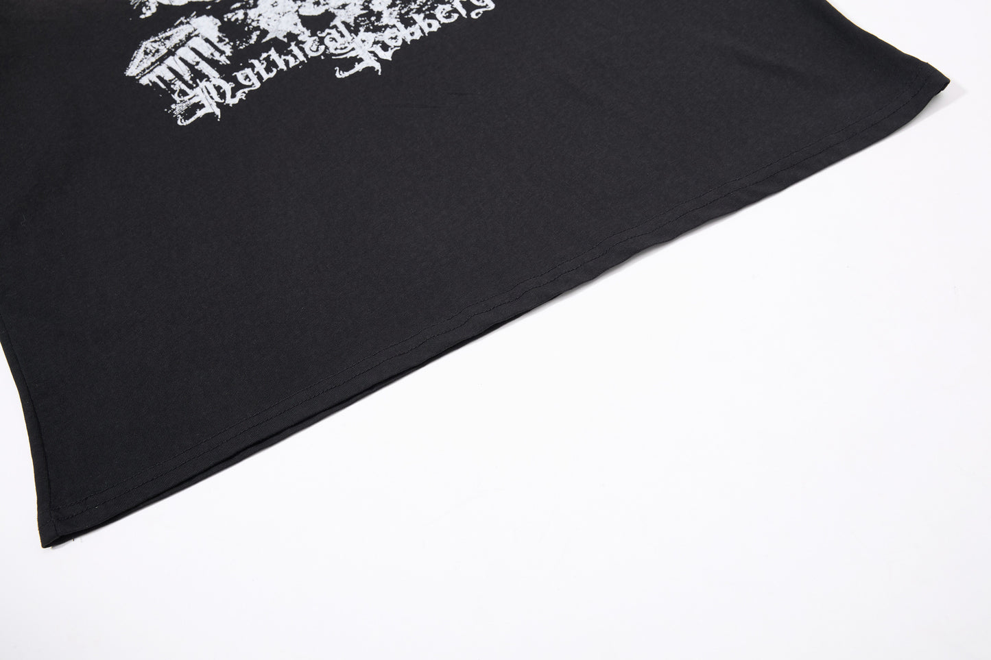 Washed Graphic Letter Print Short Sleeve T-Shirt WN25452