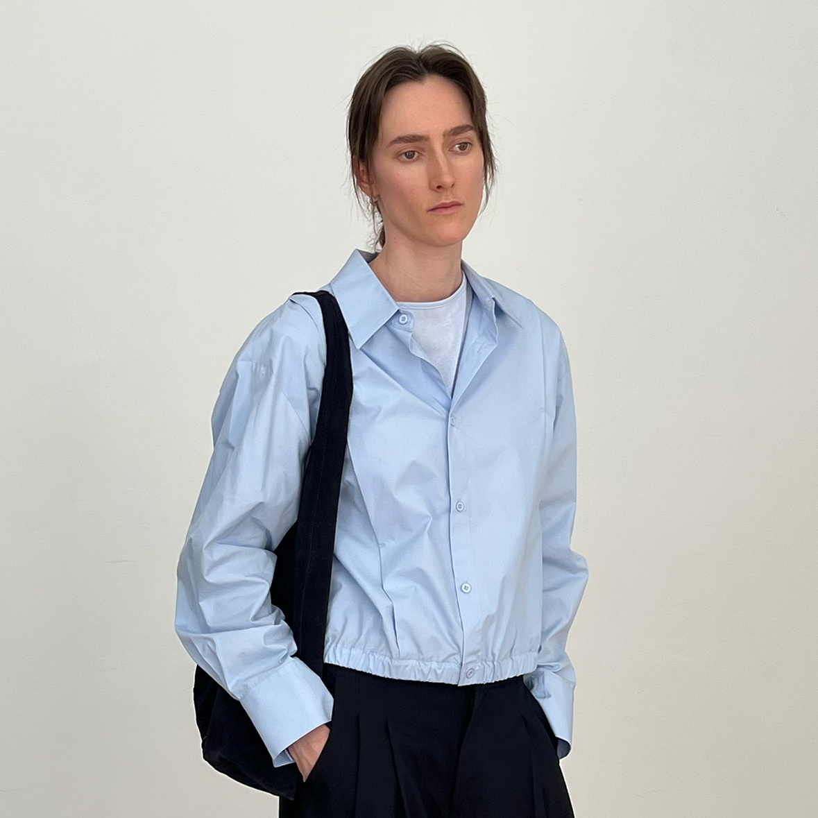 Plain Long Sleeve Shirt WN21611