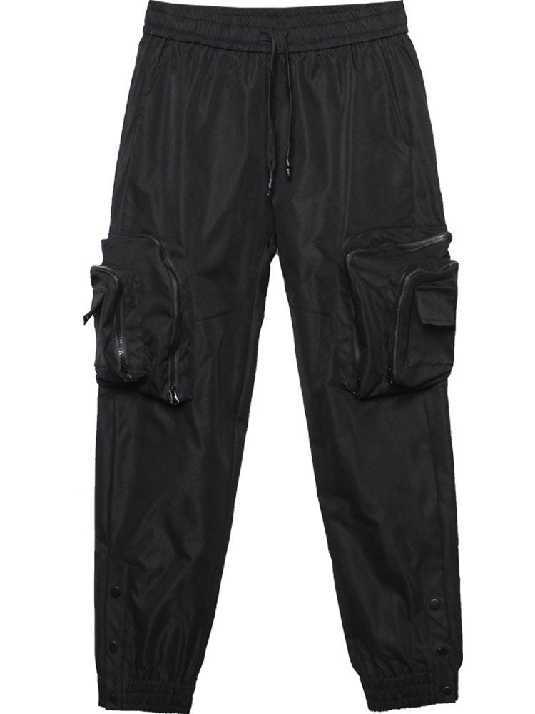 Functional Multi-Pocket Cuffed Cargo Pants WN22525