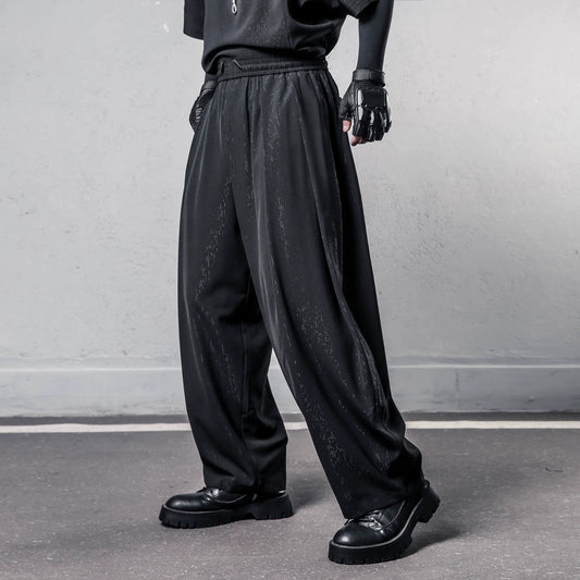 Deconstructed Draped Wide Leg Pants WN22380