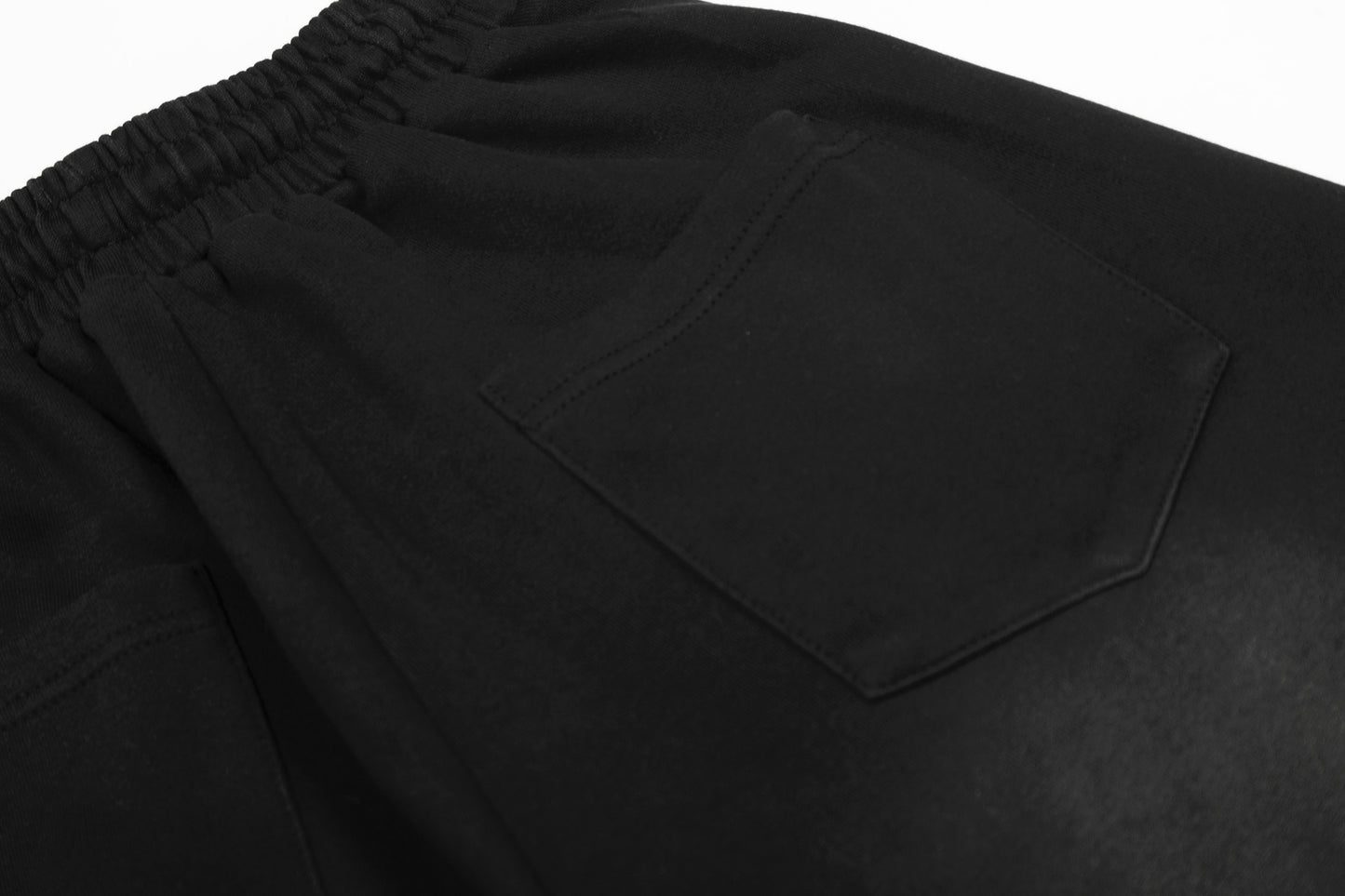 Washed Studs Number Print Wide Leg Pants WN25536
