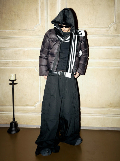 Back Pocket Wide Leg Cargo Pants WN17214