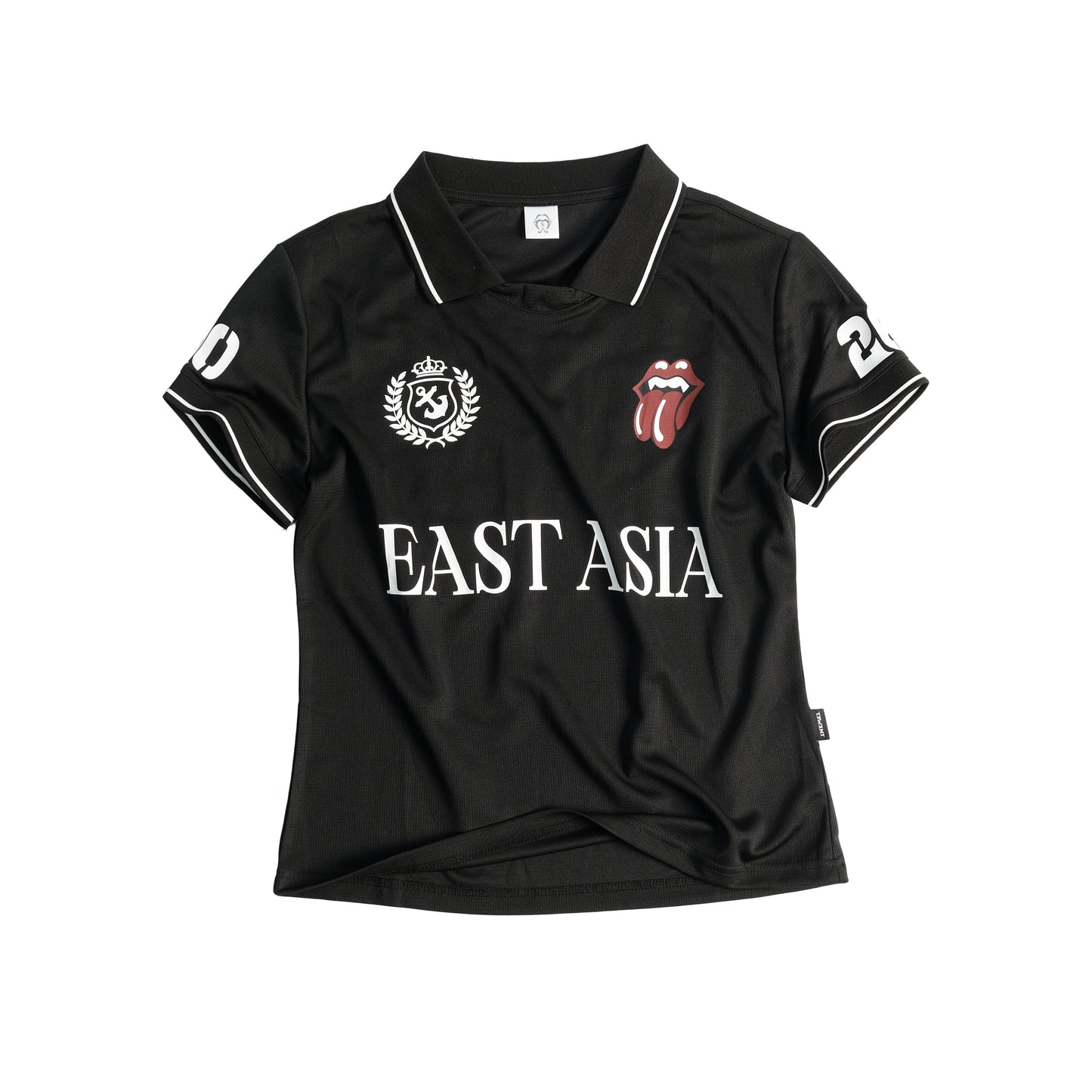 Sporty Lip Badge Short Sleeve T-Shirt WN26628