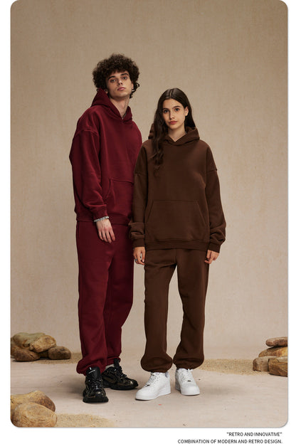 Oversize Plain Hoodie WN9968