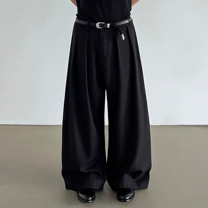 Pleats Wide Leg Trousers WN21439