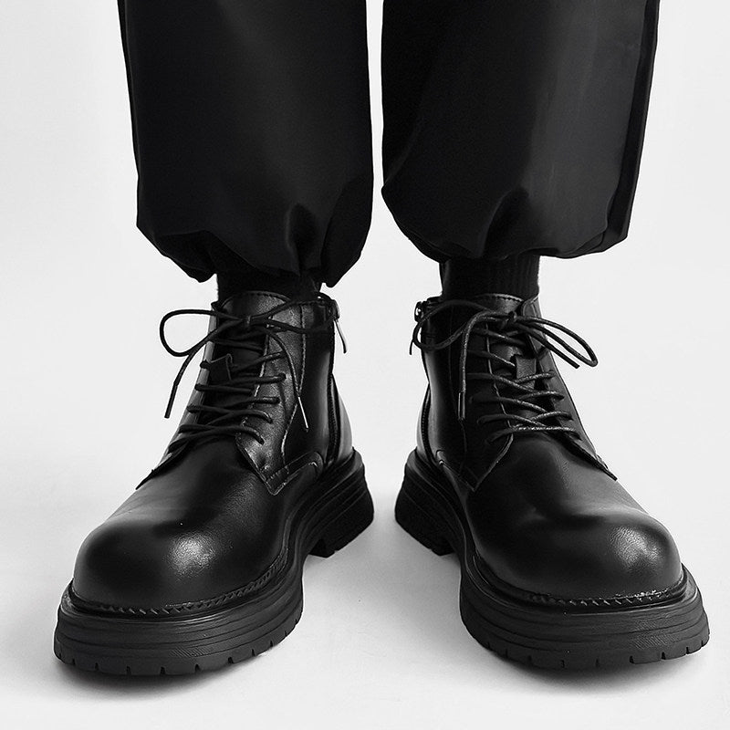 Platform Lace-Up Boots WN24535