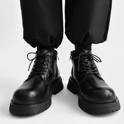 Platform Lace-Up Boots WN24535