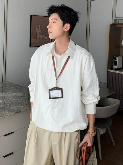 Brushed Washed Long Sleeve Shirt WN20470