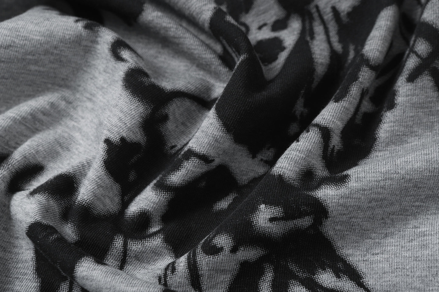 Washed Graphic Art Print Short Sleeve T-Shirt WN25761