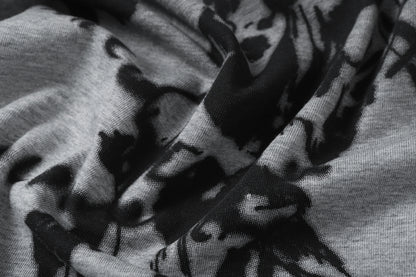 Washed Graphic Art Print Short Sleeve T-Shirt WN25761