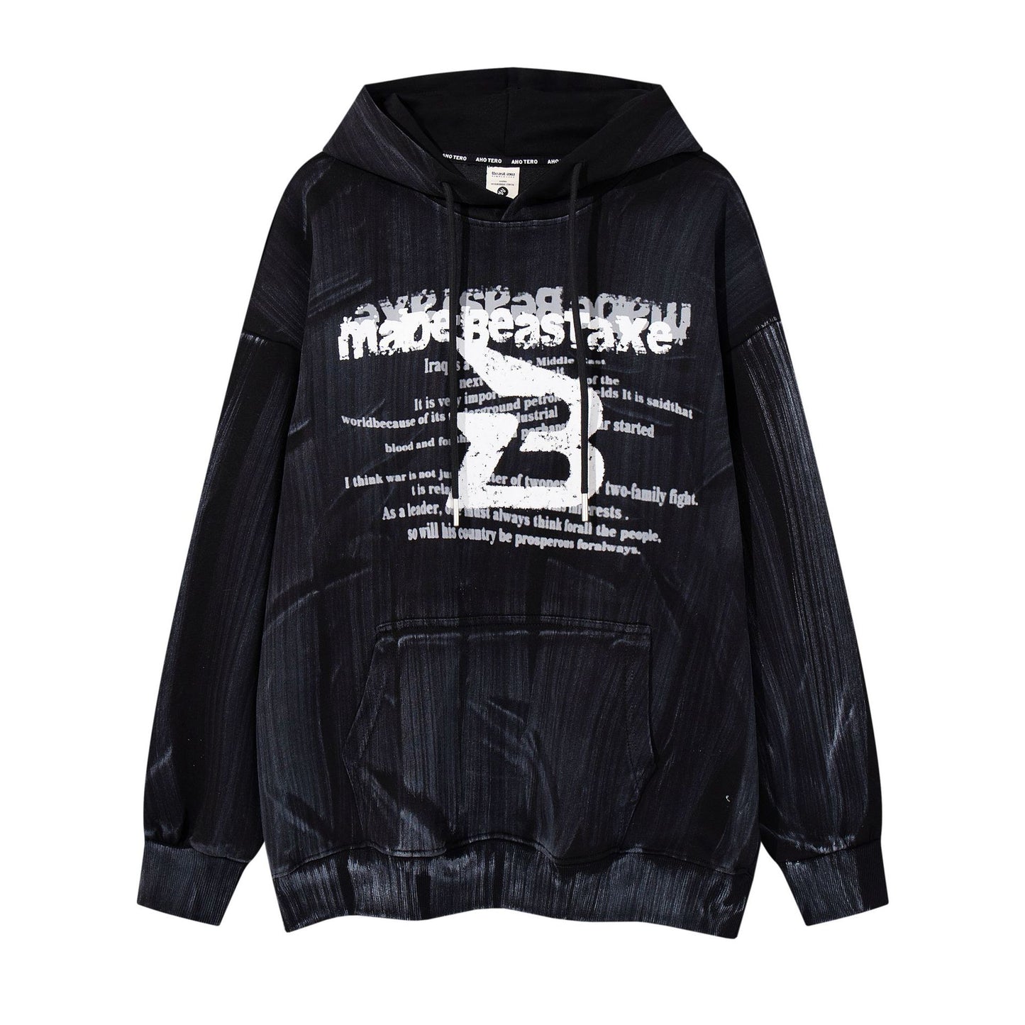 Hand Paint Pullover Hoodie WN11397