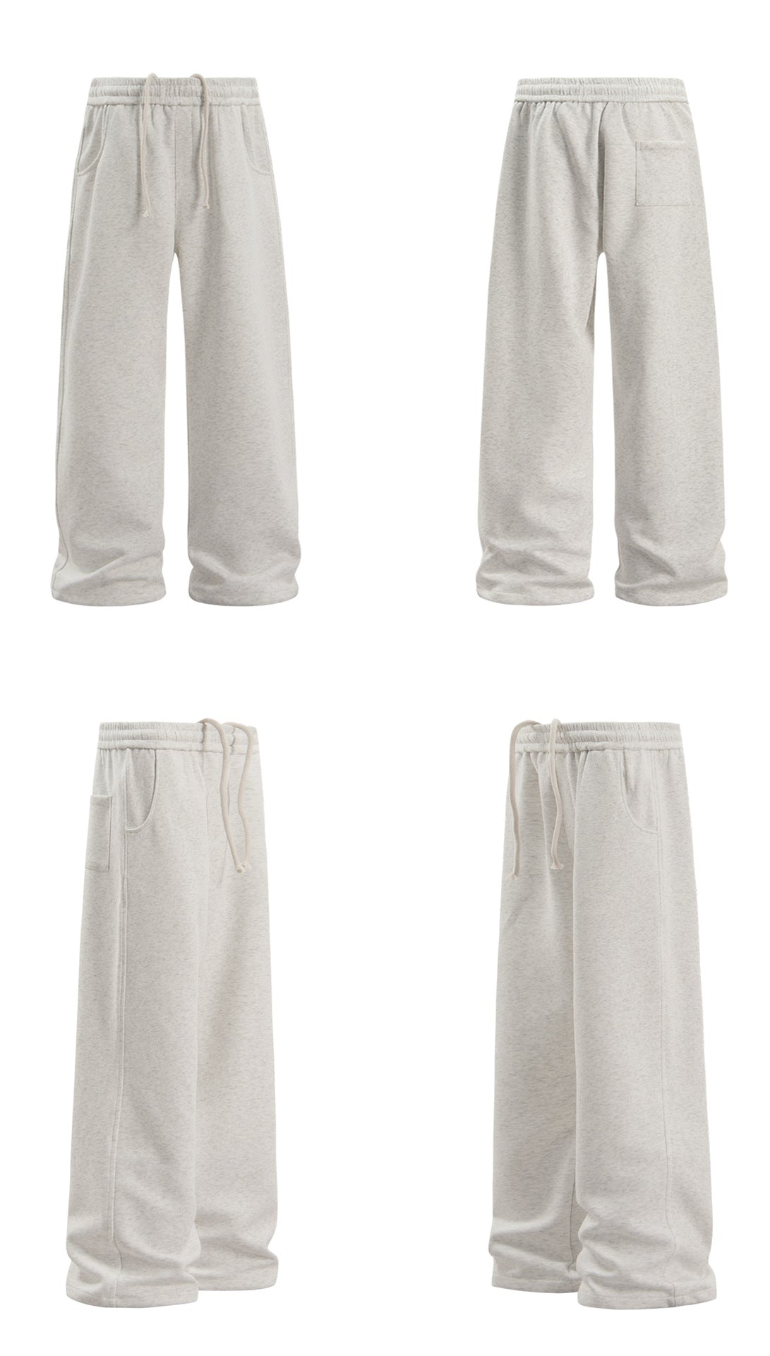 Drawstring Wide Leg Sweatpants WN26278