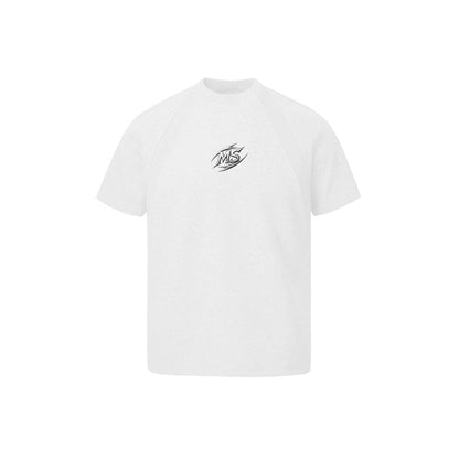 Metal Lettering Short Sleeve T-Shirt WN18694