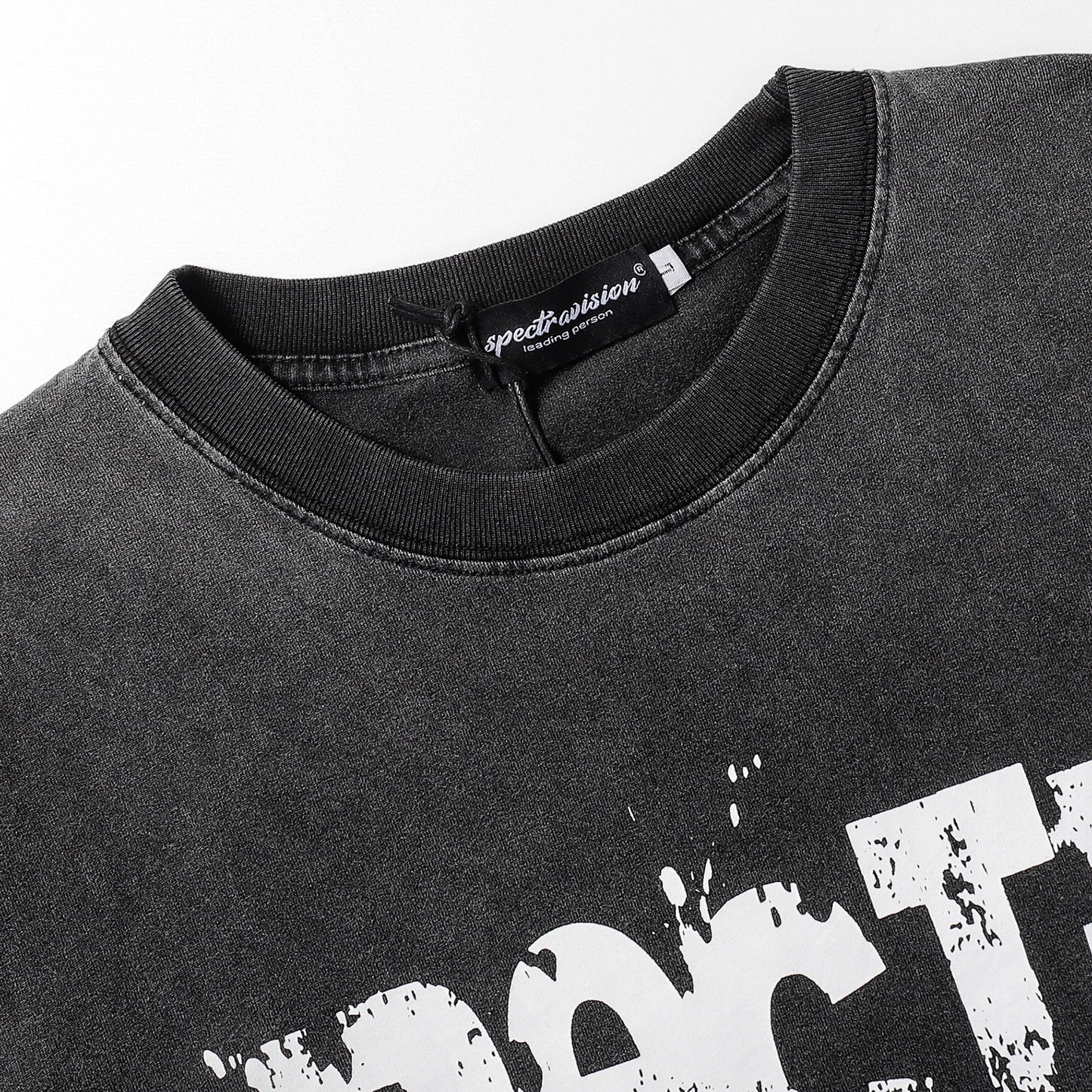 Washed Mask Art Print Short Sleeve T-Shirt WN25441