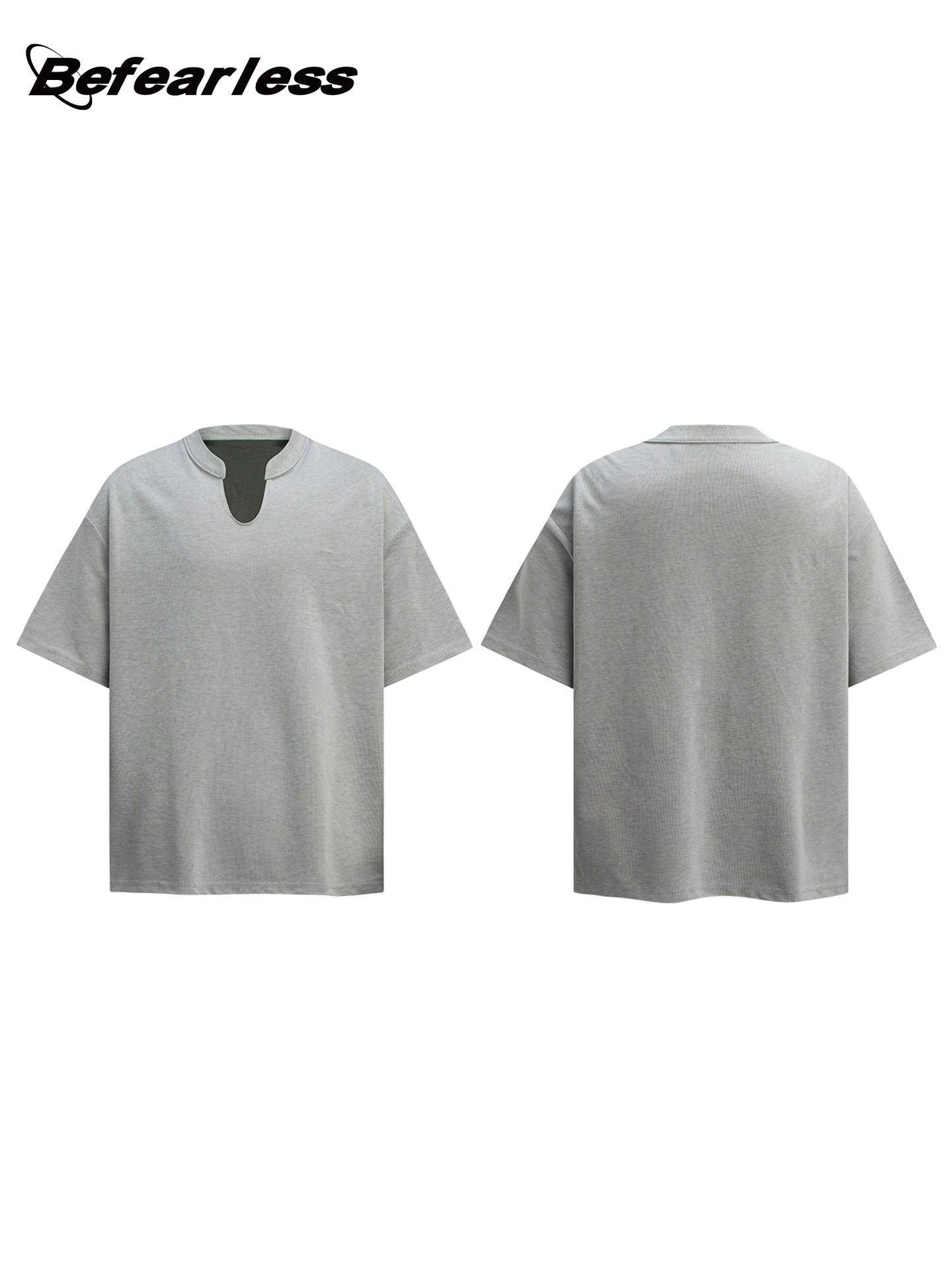 Notch Neck Short Sleeve T-Shirt WN26255