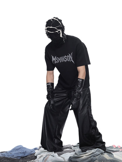 Graphic Letter Short Sleeve T-Shirt WN18698