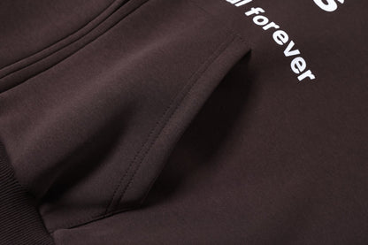 Logo Horse Embroidery Zipper Hoodie WN25565