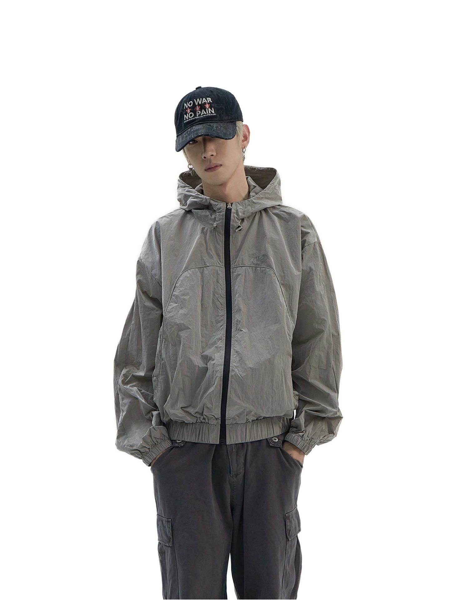 Thin Sunscreen Wind Hooded Jacket WN7503