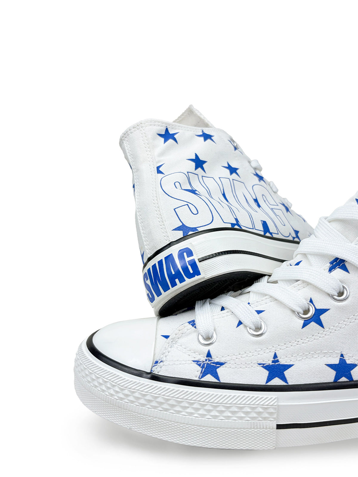 High-Top Star Logo Print Sneakers WN27170