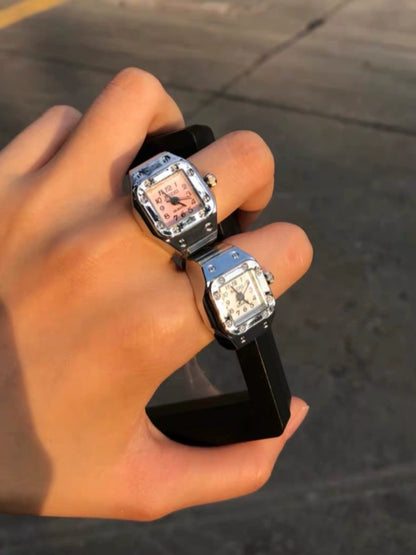 Mini Finger Watch Ring WN21149-K2