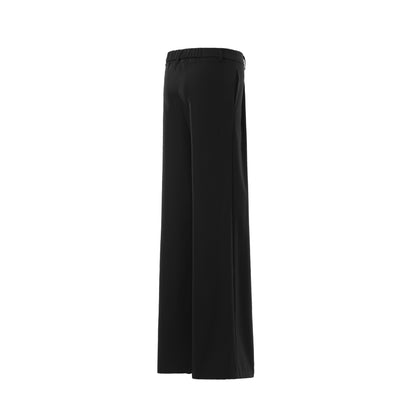 Drape Pleats Wide Leg Trousers WN25664