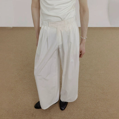 Pleated Wide Leg Pants WN21565