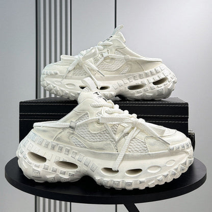 Mesh Thick Sole Dad Sneakers WN24747
