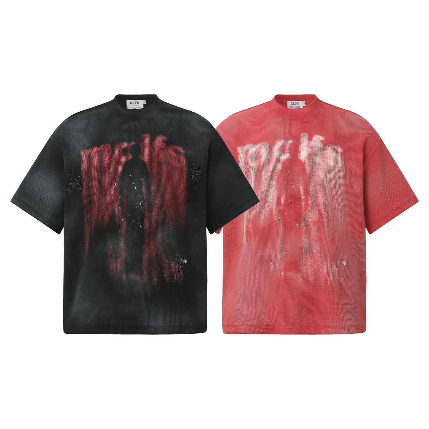 Waffle Shadow Art Print Short Sleeve T-Shirt WN25569
