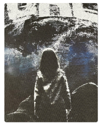 Fake Layered Digital Print Oversize Long Sleeve T-Shirt WN9980