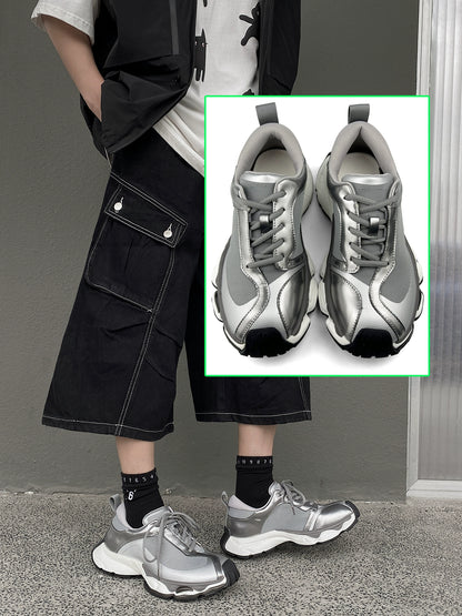 Mesh Thick Sole Sporty Sneakers WN21251