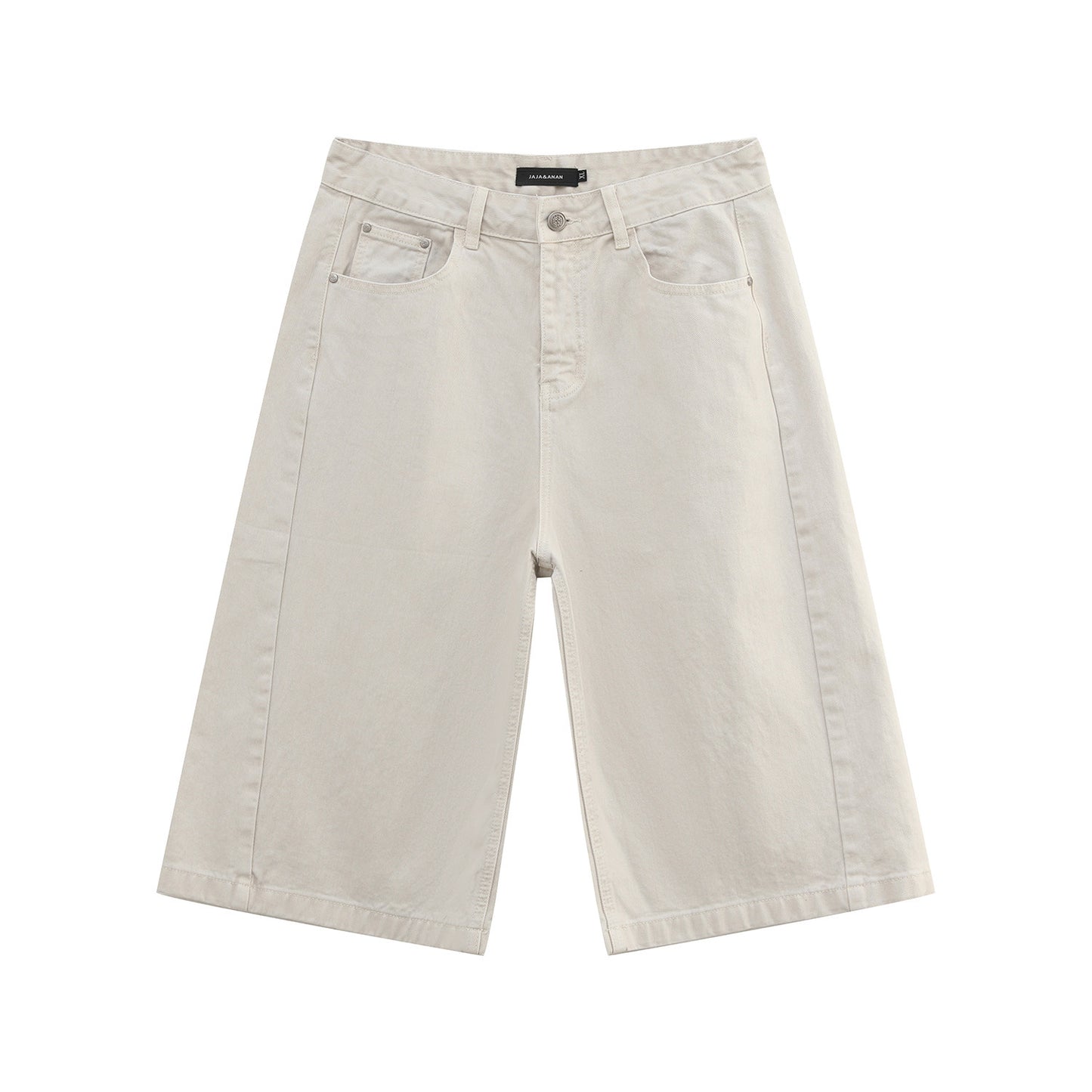Wide Cropped Denim Jeans WN24978