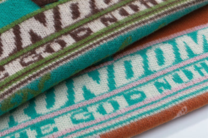 Stripe Polo Collar Knit Sweater WN11520