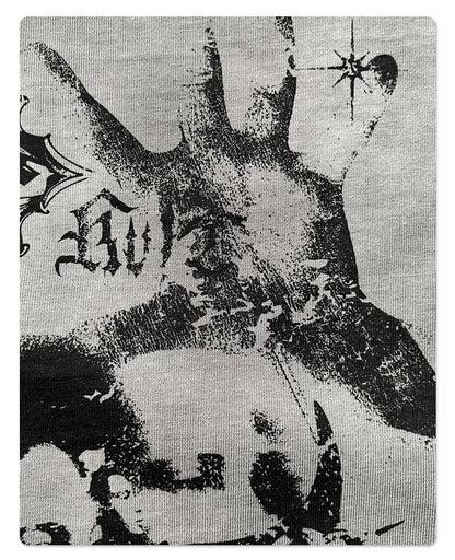 Graphic Print Oversize Short Sleeve T-Shirt WN16267