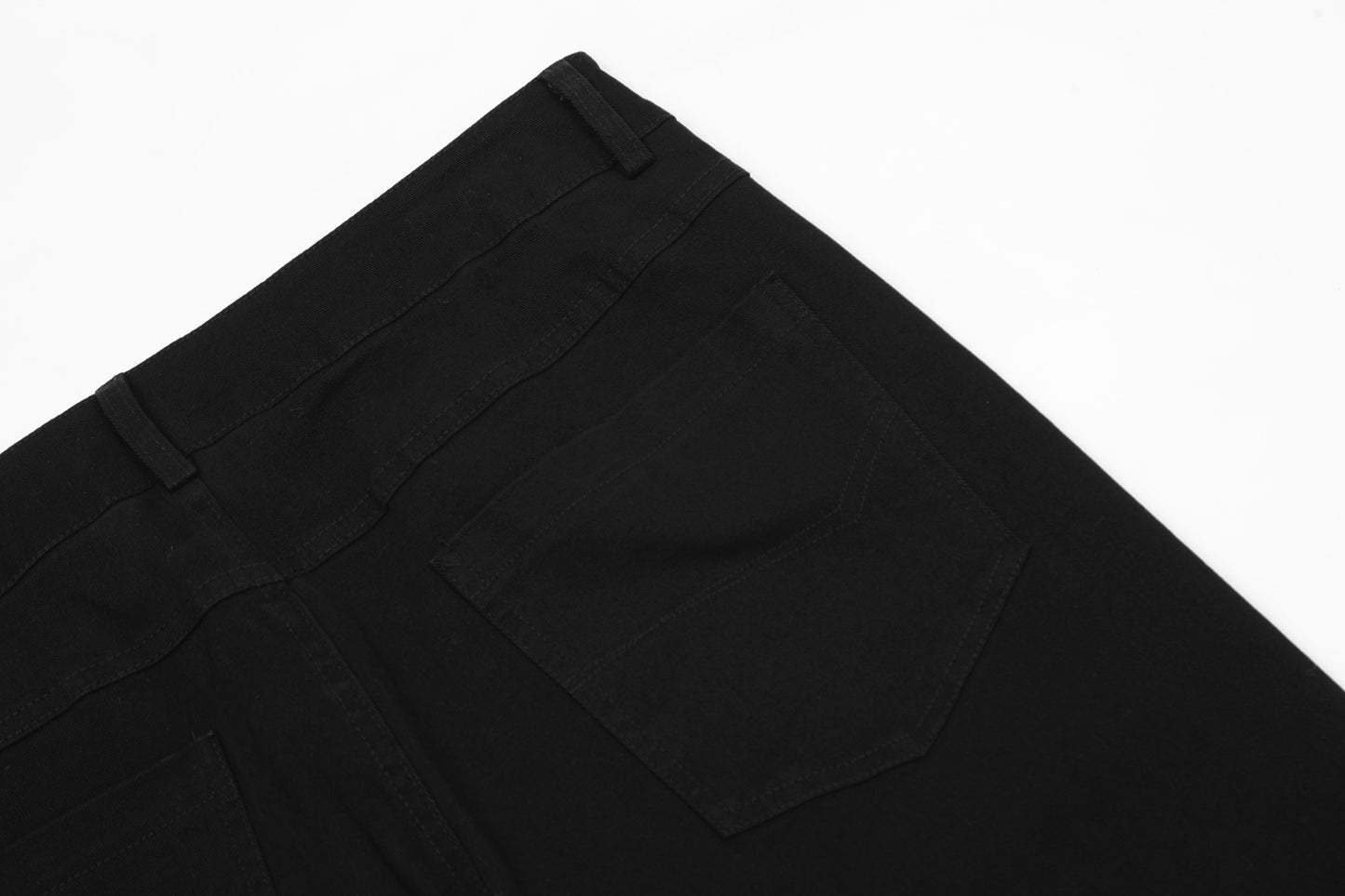 High-Rise Slim Flare Stretch Trousers WN25835