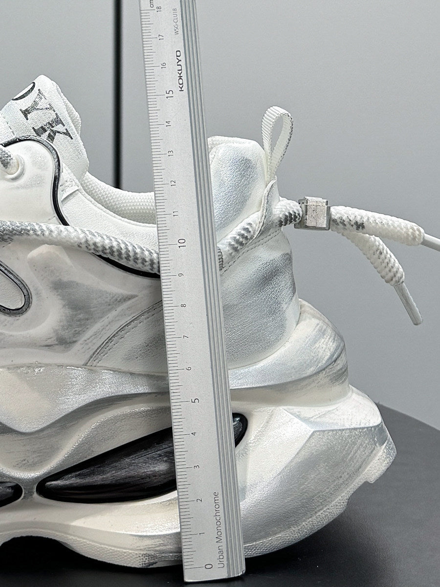 Washed Air Sole Chunky Sole Sneakers WN24626